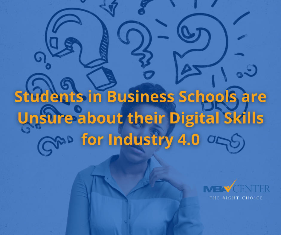 Students in Business Schools are Unsure about their Digital Skills for Industry 4.0